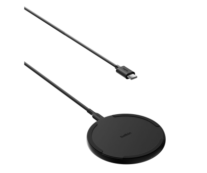 Ładowarka i akumulator BELKIN Ładowarka bezprzewodowa 15W, czarna WIA012HQBK
